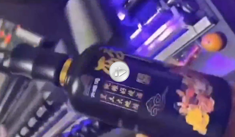 圓柱體打印視頻，酒瓶打印視頻，化妝品打印視頻